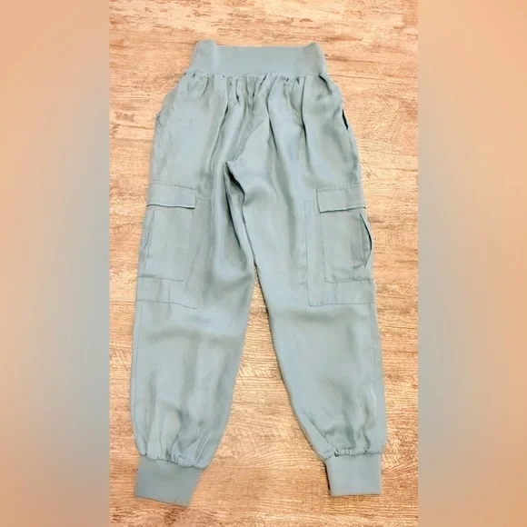 Cinq à Sept Blue and Light Blue Jogger Pants in Ocean Dew NWT - Picture 8 of 13